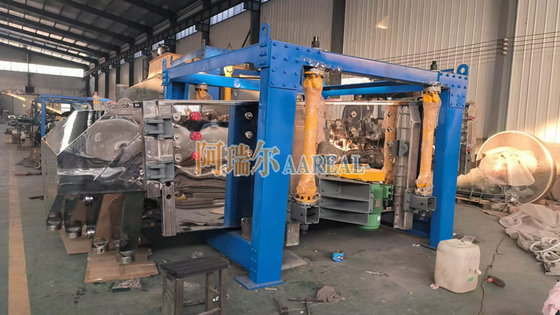 Yüksek Doğruluk Büyük Kapasite 1500 * 3600mm 3 ~ 4 Güverte Mermer Kalsiyum Karbonat Tarama için Döner Sifter