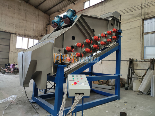 Şeker tarama için 1 ~ 4 Deck Paslanmaz Çelik Yüksek Frekanslı Ekran
