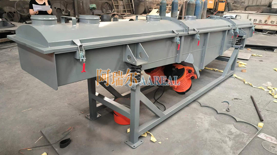500*4000mm Karbon Çelik 2 Güvertesi Doğrusal titreşimli ekran