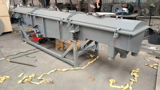 500*4000mm Karbon Çelik 2 Güvertesi Doğrusal titreşimli ekran