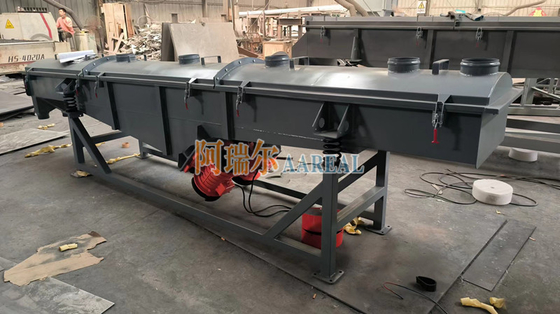 500*4000mm Karbon Çelik 2 Güvertesi Doğrusal titreşimli ekran