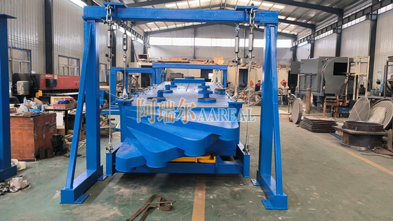 Yüksek verimlilik 1 ~ 4 Güverte 10 TPH Dolomit Rotex Dolomit Tarama için Giratory Tarayıcı% 90 ~% 95 Yüksek Tarama Doğruluğu ile