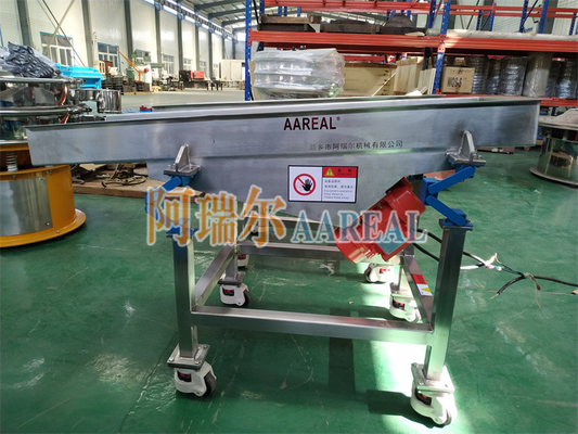 Taşınabilir Küçük Boyutlu Gıda Sınıfı Paslanmaz Çelik Vibratory Feeder Yeni Shaker Konveyör Süspansiyonu ile