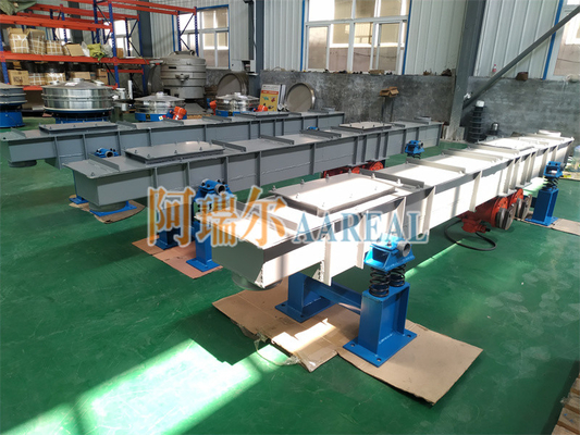 Yüksek sıcaklıklı fırın yükü için uzun mesafe çukur tipi titreşimli taşıyıcı