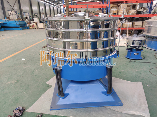 Alüminyum oksit tozu için 1500mm Karbon Çelik Tumbler Ekran Makinesi Üç Boyutlu Elipsik Hareket