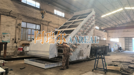 30TPH 3000~3600 RPM Mermer Kum Kalsiyum Karbonatı için Yüksek Frekanslı Ekran
