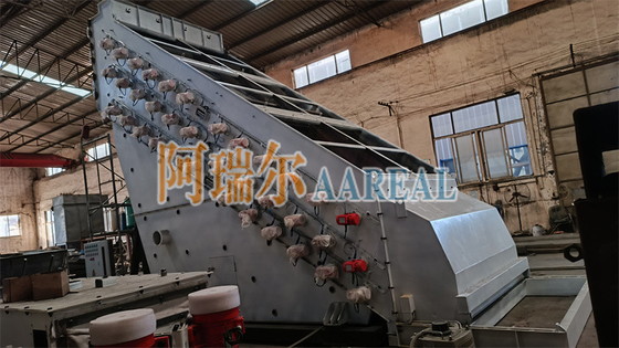 30 ~ 50 Ton / Saat Büyük Kapasite 1 ~ 4 Güvertesi Doğal Silikal Kum Yüksek Frekanslı Ekran titreşimli Sivil Doğal Silikal Kum Mükemmel Ağı Temizleme ile ince tarama için Sivil