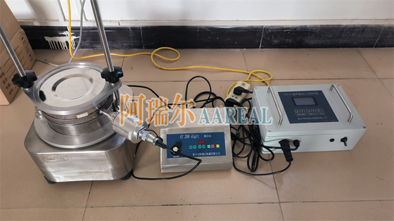 Laboratuvar parçacık boyutu analizi için 1 ~ 3mm ayarlanabilir amplitudaki elektromanyetik filtre santrali