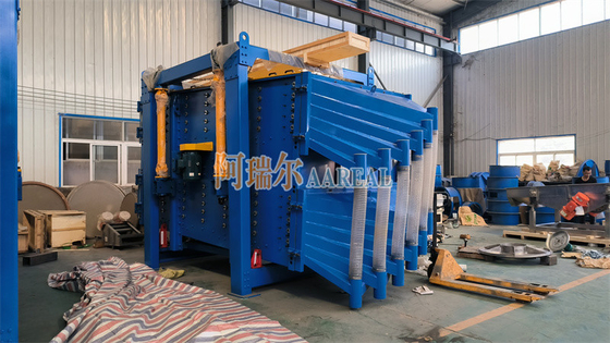 Limestone tarama için hassaslıklı döner tarayıcı 10-15 TPH Kapasite % 90 verimlilik