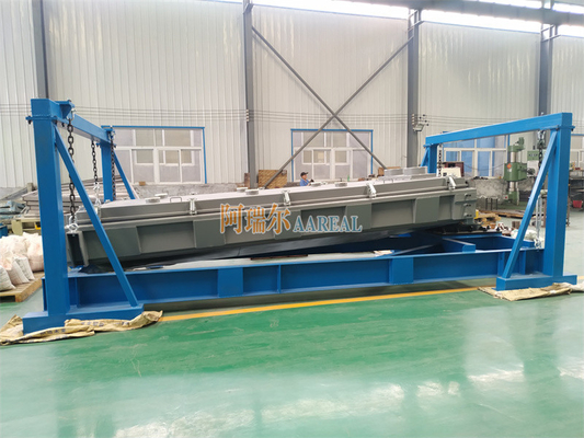 Yüksek verimlilikli Büyük Kapasiteli 1800*3600mm UHMWPE Tozları Ayrıştırmak İçin Döner Ekran Makinesi