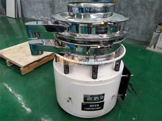 Paslanmaz çelik Yüksek verimlilik Büyük Kapasite 1800 RPM Metal Toz için Döner titreşimli Sivil