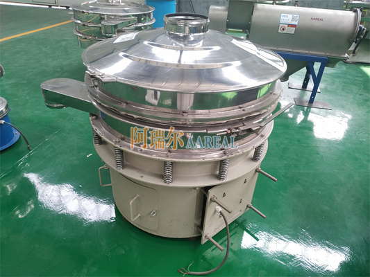 Paslanmaz çelik Yüksek verimlilik Büyük Kapasite 1800 RPM Metal Toz için Döner titreşimli Sivil