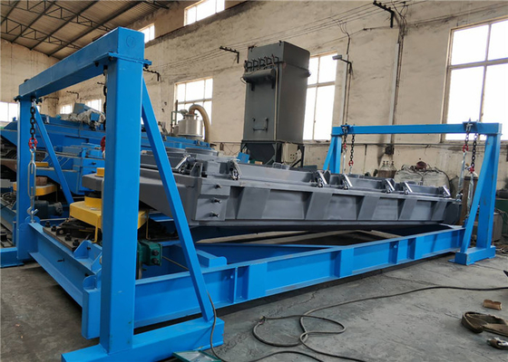 1800X3600mm Giratory Screen Separator 30 Ton Per Hour Urea Granule için