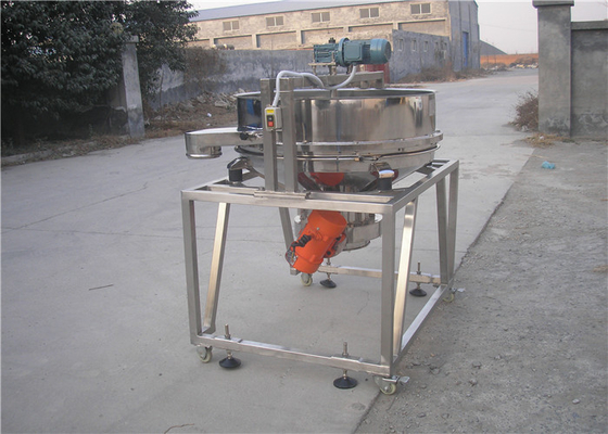 Vibro Ekran Makinesinden Akış Sanitar Paslanmaz Çelik