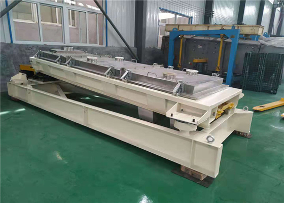 Otomatik titreşimli ekran makinesi, yatay kuru tarama ekipmanları