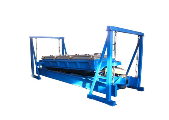 Gyratory Vibrating Screen Machine Beyaz Granulated Caster Sugar Tumbler Sieve
