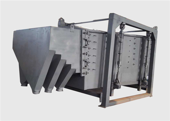 Yüksek hassasiyetli döner ekran ayırıcı makine PVC tozu için dikdörtgen