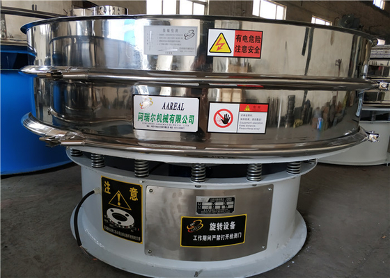 Vitamin Rotary Vibrating Screen Filter Sieve Machine Farmasötik sınıfı