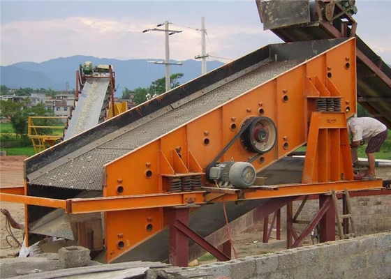Mineral Ürünler Eğimli titreşimli ekran makineleri Kendini senkronize etmek
