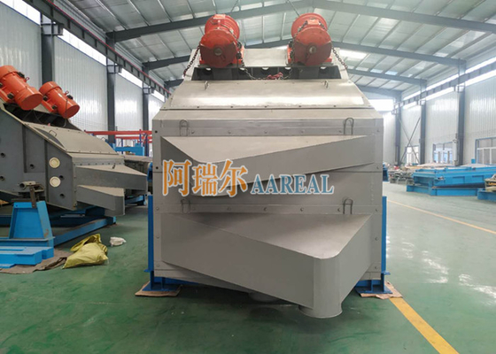 Lineer 180 * 500cm Dörtgen titreşimli ekran Silika kum için