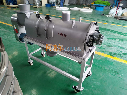 Gıda sınıfı paslanmaz çelik döner santrifüj tarayıcı Turbo tarayıcı baharat taraması için