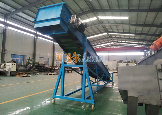Kimyasal Parçacıklar Tozlar Çıkış 500MM etek kemer taşıyıcı