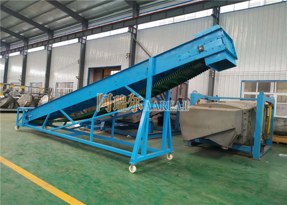 Kimyasal Parçacıklar Tozlar Çıkış 500MM etek kemer taşıyıcı