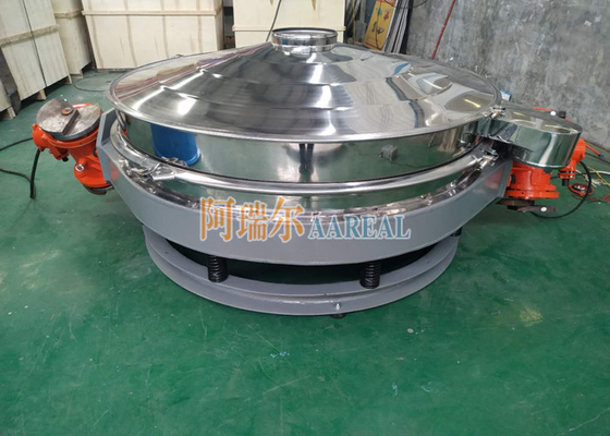 0.75kw 1500mm Çember Tozu için Yuvarlak titreşimli ekran