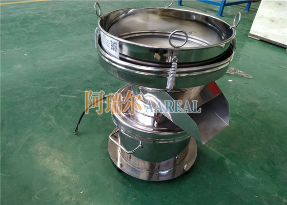 Küçük Boyutlu Yüksek Verimlilik 450mm Sessiz Paslanmaz Çelik 304 Vibrating Filter Filtresi Sıcak Soya Sütü Filtresi