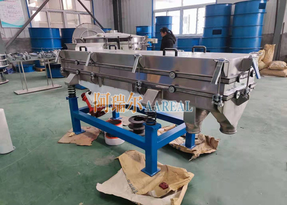 1200*2000mm Çelik Çelik Vibro Sifter İçecekler ve Bitkiler için