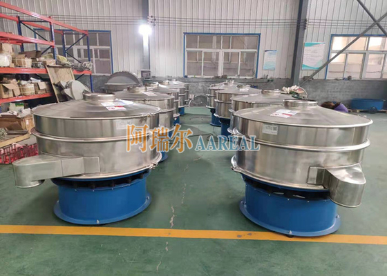 Çap 1200mm SUS Titreleme Tarama Makinesi Demir Oksit Pigmenti için