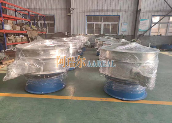 Çap 1200mm SUS Titreleme Tarama Makinesi Demir Oksit Pigmenti için