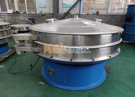 Çapraz 1800mm SS PVC Tozları için Döner titreşimli ayırıcı