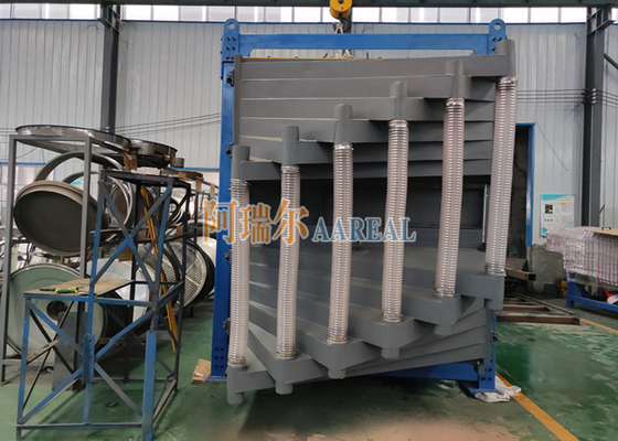 10 ~ 15 Ton / saat 1 ~ 5 Güvertesi Kalsit Gyratory Sifter Filtrer Büyük Kapasite Yüksek Hassasiyetli Güzel Filtre için Eşit Ekran Değiştirme