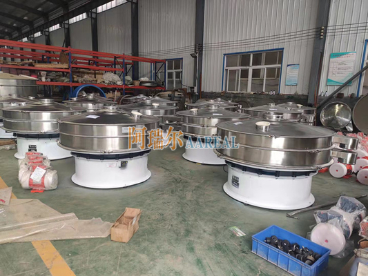 1500mm Paslanmaz Çelik Titanyum Dioksit Tozu için titreşimli ekran makinesi