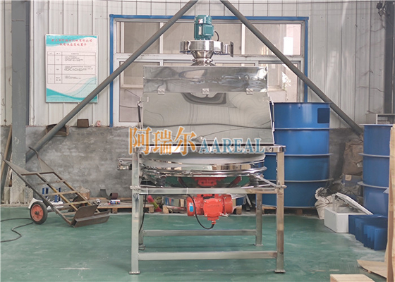Yiyecek sınıfı tozsuz torba dumper ve un endüstrisi için tarama istasyonu