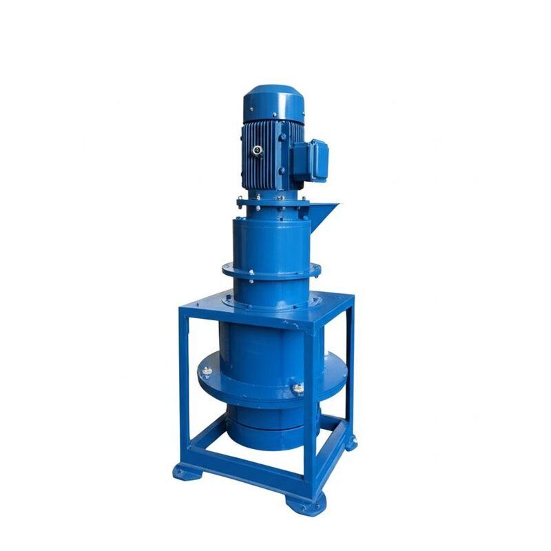 Özel güç kaynağı Vibro ekran makinesi, 2-4 mm genişliğinde ve dikey düzeninde, hassas ayrım için titreşimli motor