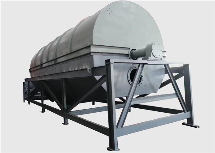 Belediye katı atık sınıflandırma sistemi için Trommel Separator Rotary Sifter Screen