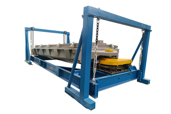 Yüksek hassasiyet 1800*3600mm 3 Deck Rotex Gyratory Screen For 40 Mesh 70 Mesh 120 Mesh Silikasal kum sınıflandırması