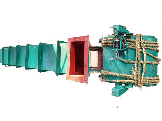 Karbon Çelik 600 * 2350mm Parçacıklar ve Tozlar için Elektromanyetik titreşimli besleyici