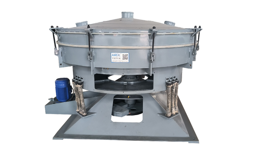 Alüminyum oksit tozu için 1500mm Karbon Çelik Tumbler Ekran Makinesi Üç Boyutlu Elipsik Hareket