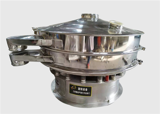 Paslanmaz Çelik Rotary Vibrating Screen Sifter Machine For Bread Flour Powder