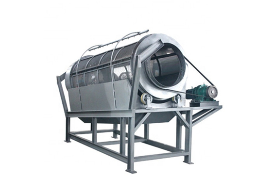 Placer Gold Rotary Sifter Ekranları Dayanıklı Paslanmaz Çelik Trommel Sieve