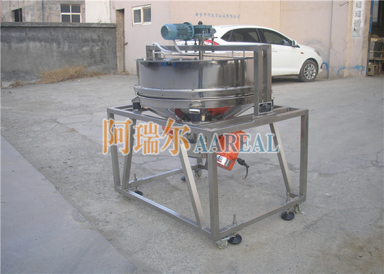 400mm Gıda Derecesi Çöpçü Çevirme titreşimli ekran tarayıcı