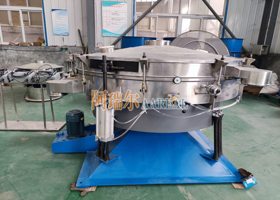 2000mm SUS 100 Mesh Silika Kum için Ultrasonik Tumbler Tarama Makinesi