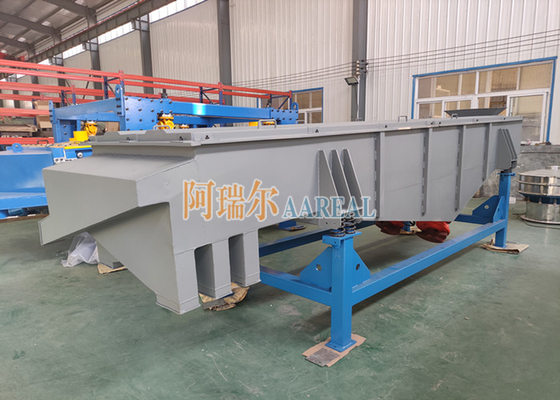 Deniz tuzu için 1800*4500mm paslanmaz çelik çok katlı dikdörtgen doğrusal titreşimli ekran