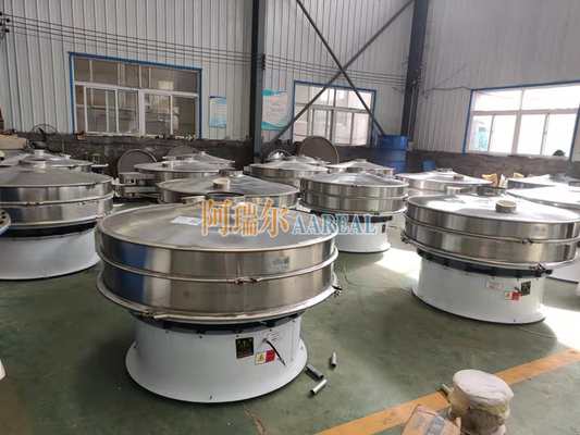 1500mm Paslanmaz Çelik Titanyum Dioksit Tozu için titreşimli ekran makinesi