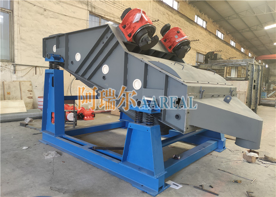 1800*3600mm Çoklu Güvertesi Mogensen Nehir Kumları için Doğrusal Dörtgen titreşimli ekran
