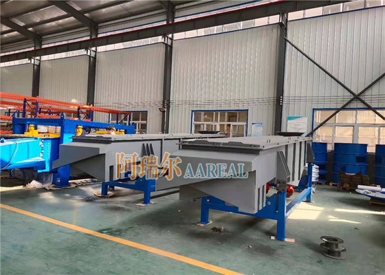 Amorf Grafit Tanelerinin Taraması İçin Karbon Çelik Doğrusal titreşimli Sifter Granüler Grafit
