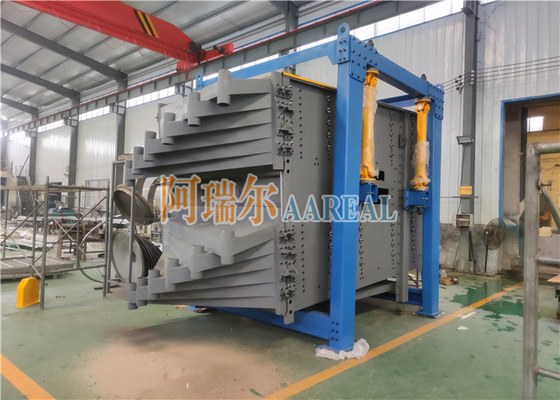 10 ~ 15 Ton / saat 1 ~ 5 Güvertesi Kalsit Gyratory Sifter Filtrer Büyük Kapasite Yüksek Hassasiyetli Güzel Filtre için Eşit Ekran Değiştirme